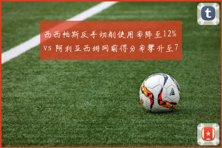 西西帕斯反手切削使用率降至12% vs 阿利亚西姆网前得分率攀升至73%，战术变革谁更成功